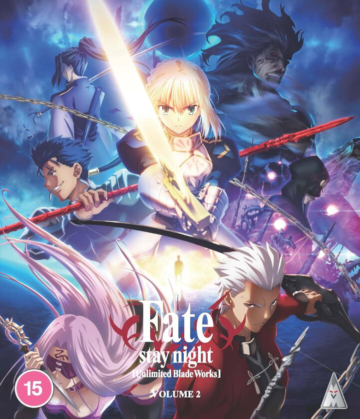 Fate Stay Night: Unlimited Blade Works Del 2 Bluray