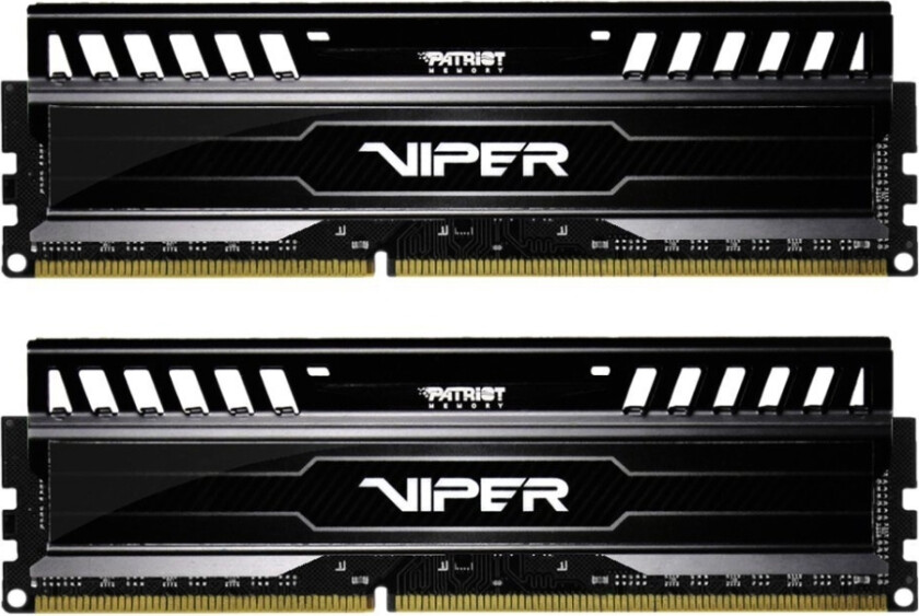 Patriot Extreme Performance Viper 3 Series Black Mamba Edition - Ddr3 - Sett - 16 Gb: 2 X 8 Gb - Dimm 240-Pin - 800 Mhz / Pc3-12800 - Cl10 - 1.5 V