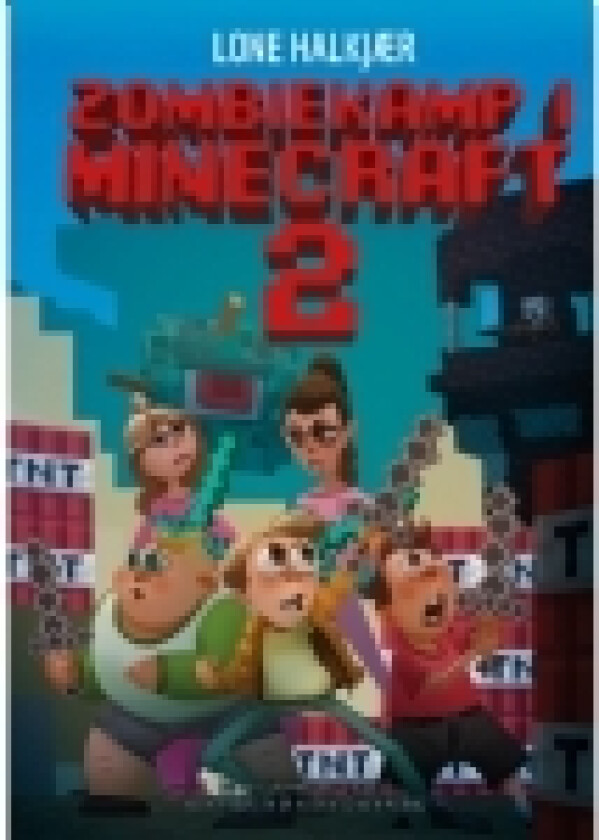 Zombiekamp i Minecraft 2 | Lone Halkjær | Språk: Dansk