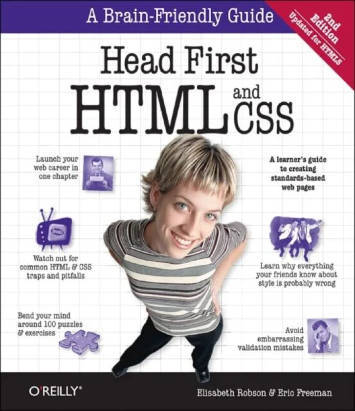 Head First HTML and CSS av Elisabeth Robson