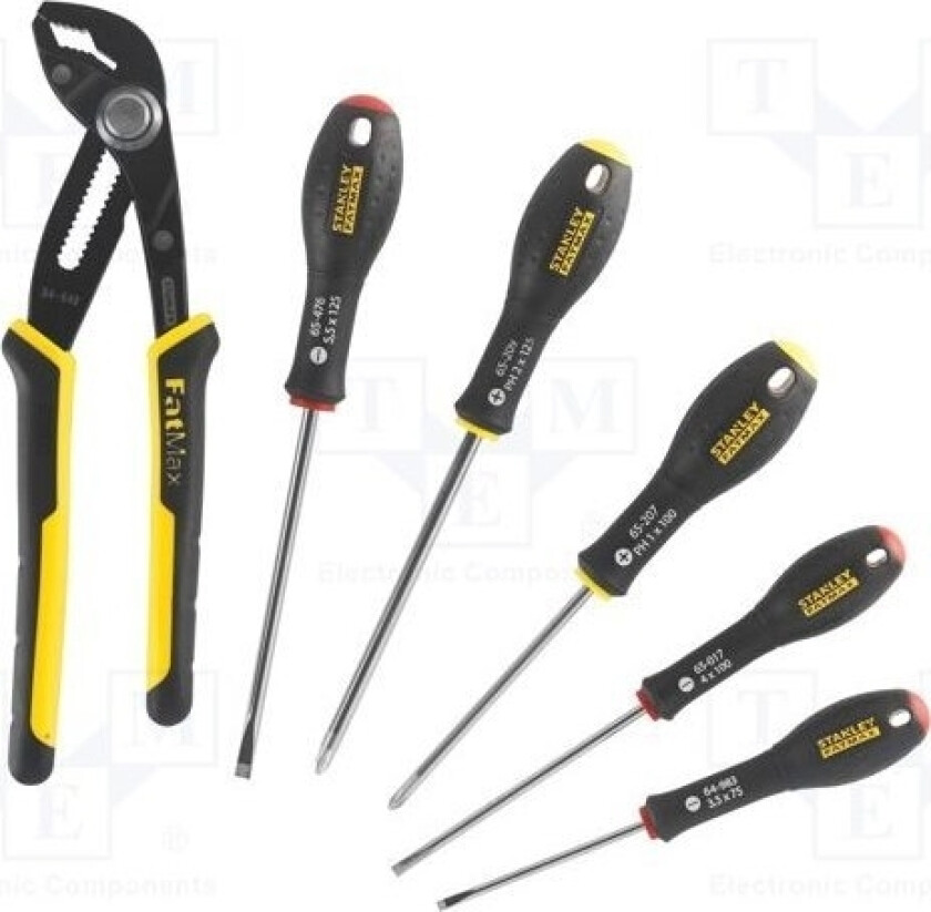 Screwdrivers Set 5 Pcs Pl + Ph Fm + Pliers Set 84-648