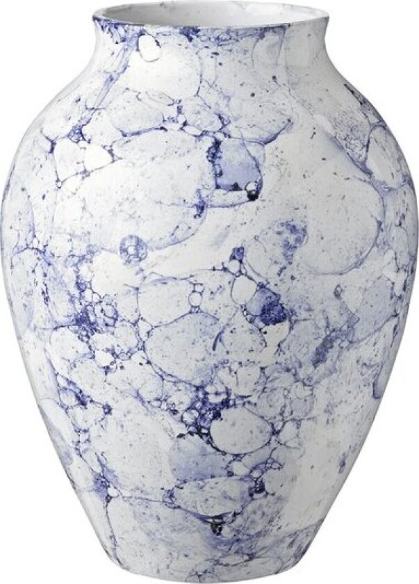 Vase 27 cm natura hvit