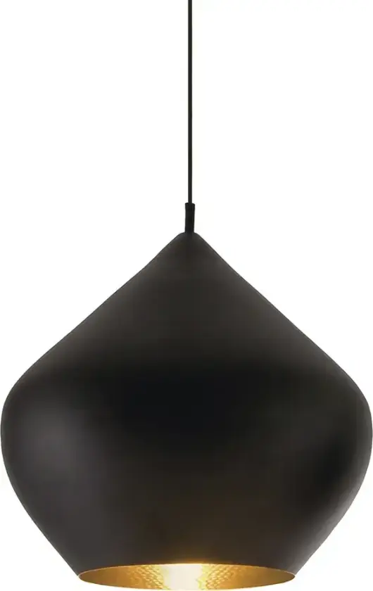 Beat Pendant Stout Black LED