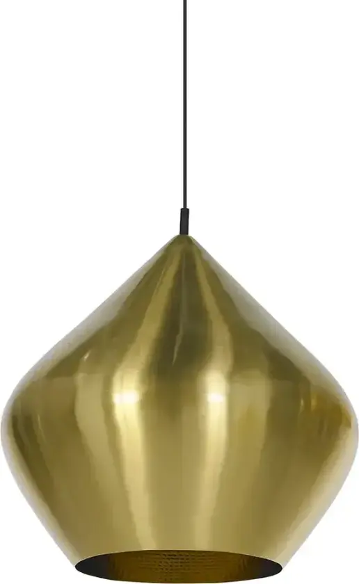 Beat Pendant Stout Brass LED