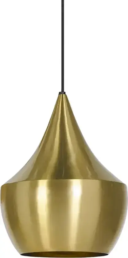 Beat Pendant Fat Brass LED