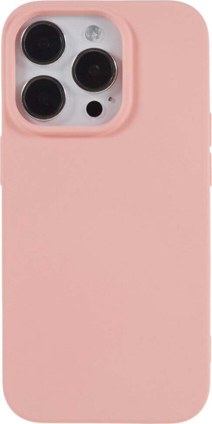 iPhone 14 Pro Max Fôret Fleksibelt Plast Deksel - Rosa