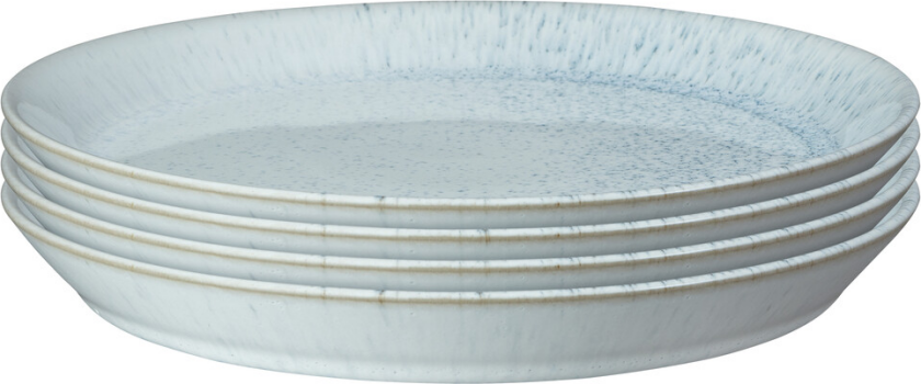Kiln blue tallerken 4-pakning Medium, Ø21,5 cm
