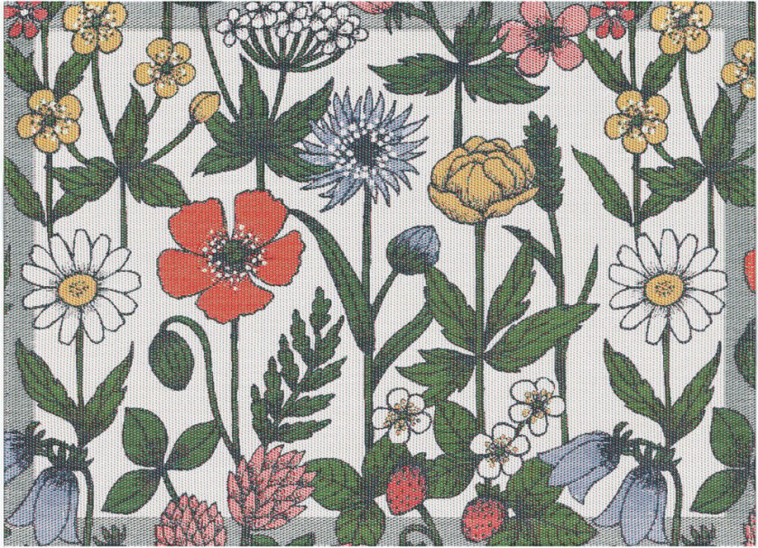 Vildblomster spisebrikke 35x48 cm Multi