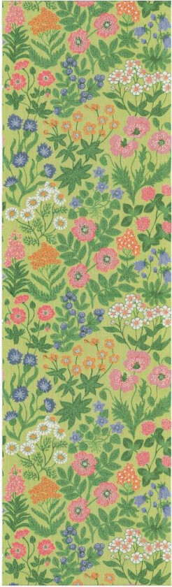 Vildblomster løper 35x120 cm Grønn