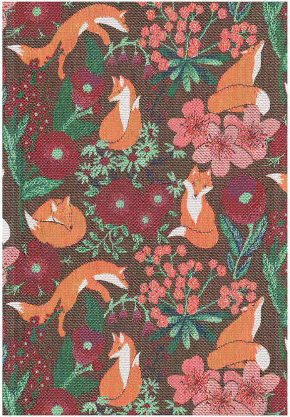 Rävdans kjøkkenhåndkle 35x50 cm Multi