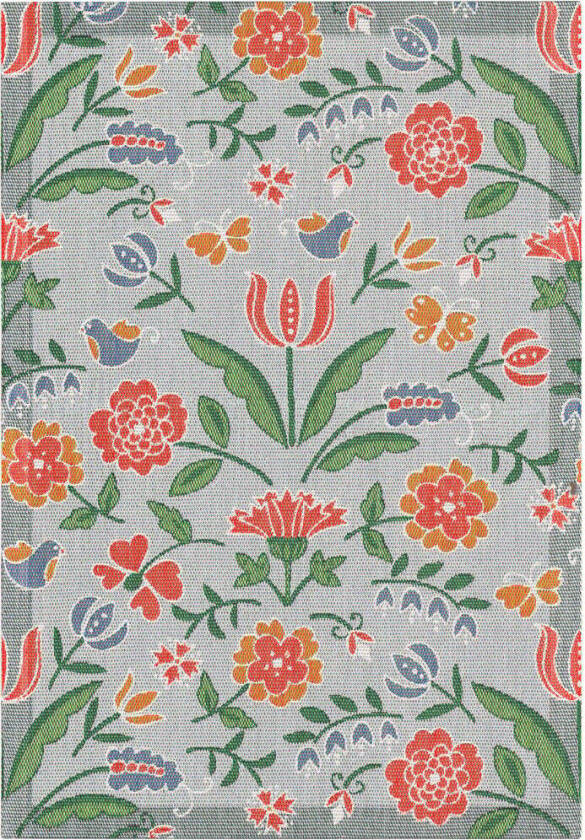 Blomglänta kjøkkenhåndkle 35x50 cm Multi