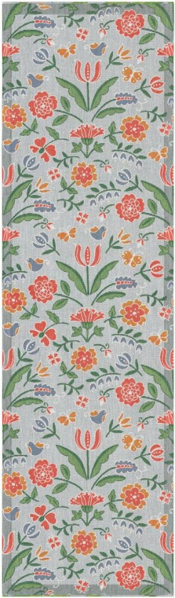 Blomglänta bordløper 35x120 cm Multi