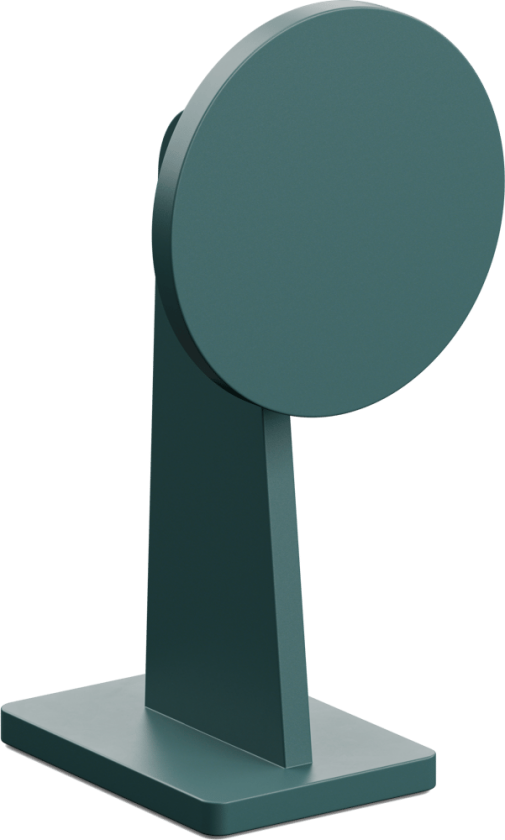 Buffer bokstøtte Blue green