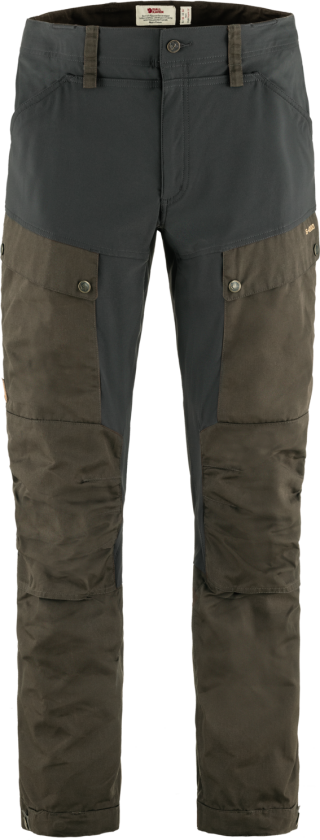 Men's Keb Trousers Dark Olive-Dark Grey