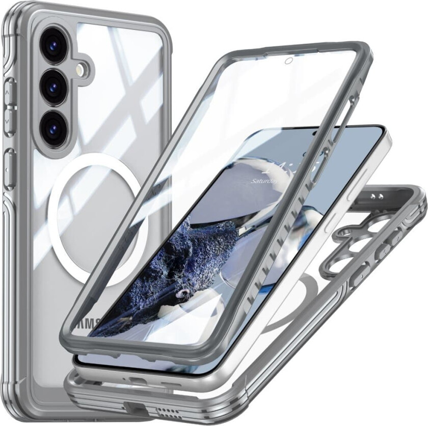 INF Støtsikker Samsung S25-deksel med heldekkende beskyttelse