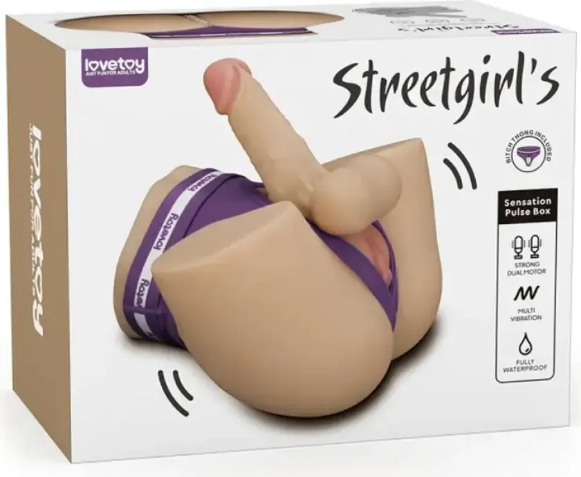Streetgirls Dual Motor Sensation Pulse With Dildo