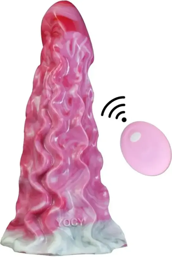 Vibrating Monster Dildo Viby Stirix 19 cm