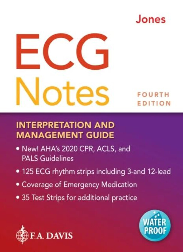 ECG Notes av Shirley A. Jones, F.A. Davis Company