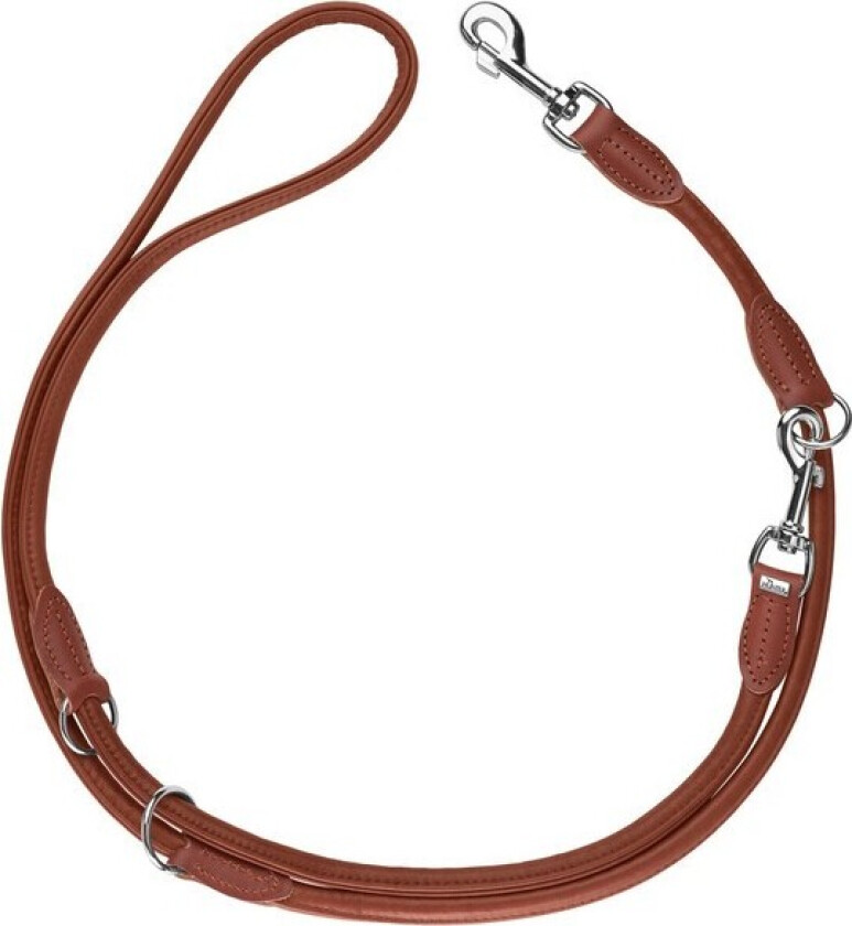 Bilde av HUNTER T-Leash R&S Canadian UP Cognac 10/200
