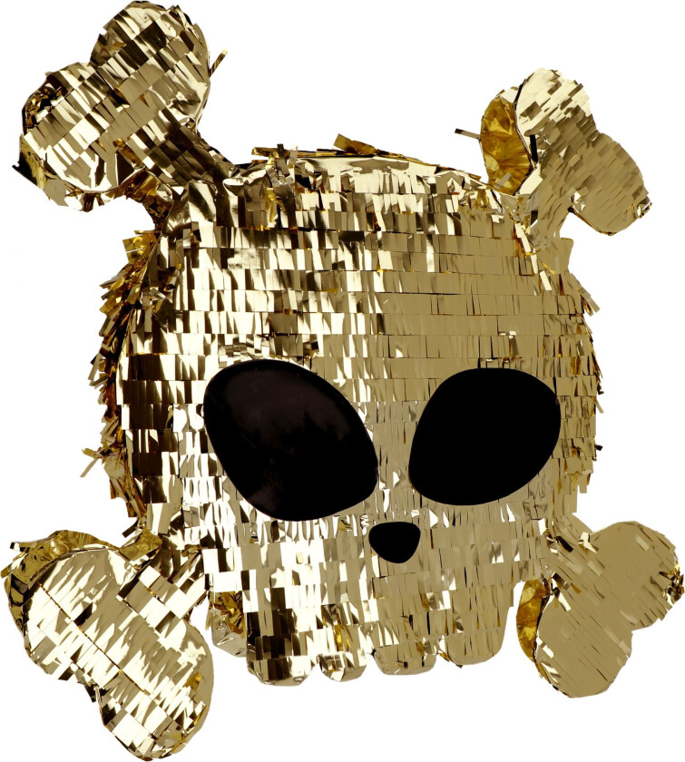 Piñata Dødninghode Gull