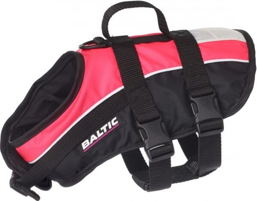 Bilde av Flytevest Til Hund Mascot M-XXL - Svart/Rosa