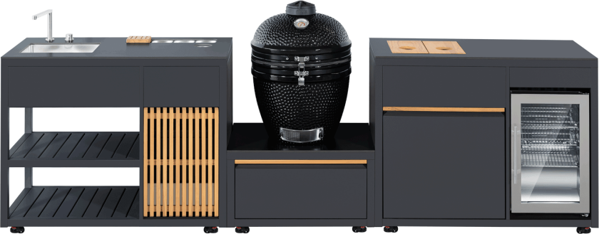 Bilde av Designer Series - Frittstående utekjøkken - Kamado Experience