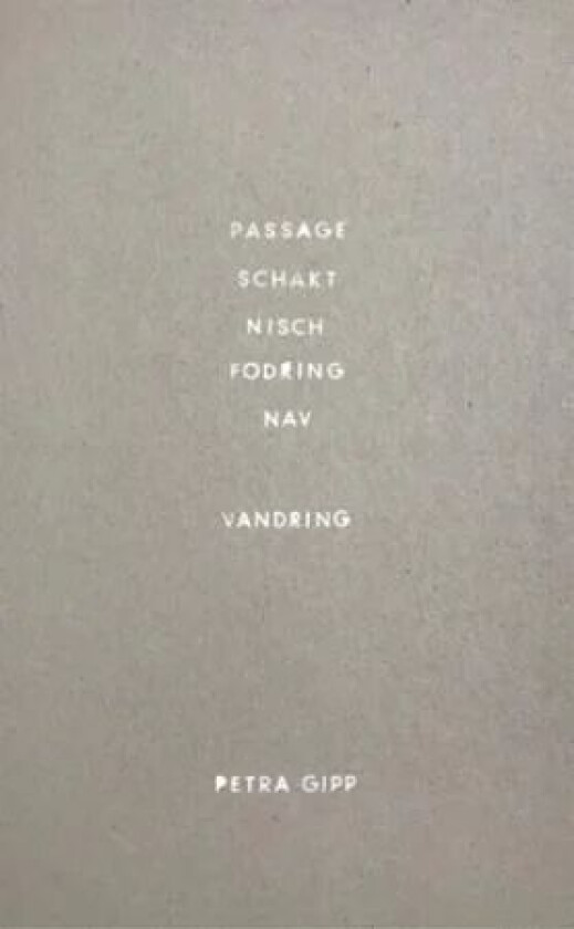 passage/schakt/nisch/fodring/nav av Petra Gipp