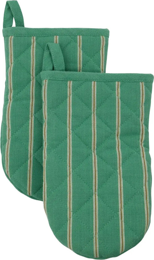 Køkkenhandske, Hdchef, Grøn Home Textiles Kitchen Textiles Oven Mitts & Gloves Green House Doctor