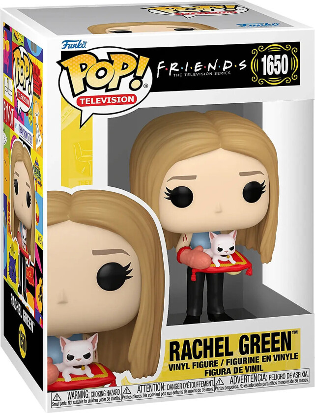 Pop Vinyl Friends S6 Rachel Toys Playsets & Action Figures Movies & Fairy Tale Characters Multi/patterned