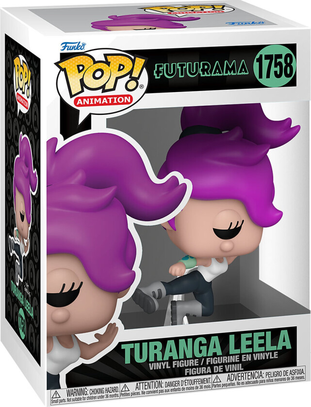 Pop Vinyl Futurama S4 Leela Toys Playsets & Action Figures Action Figures Multi/patterned