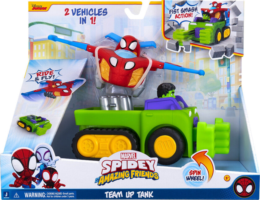 Spidey and His Amazing Friends Team-Up Tank - (SNF0323)