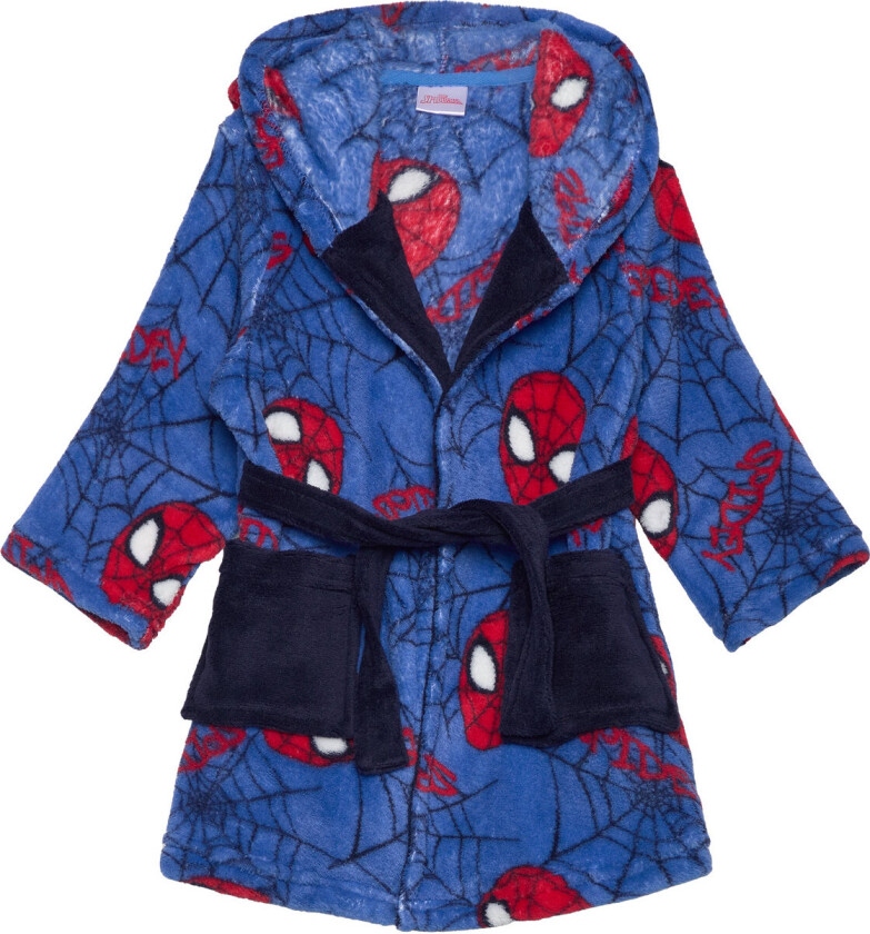 Nightdress Morgenkåpe Badekåpe Blue Spider-man