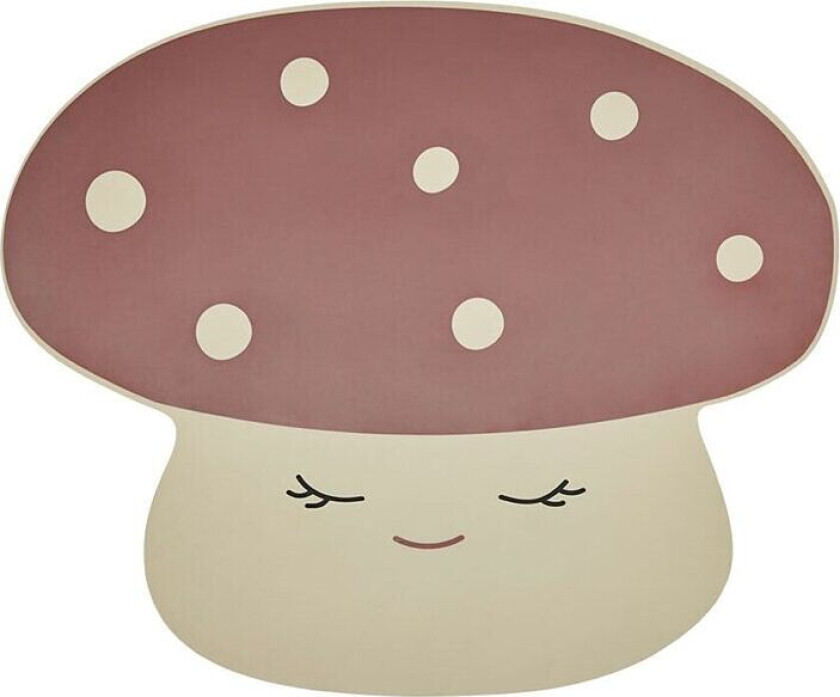 Placemat Mushroom Home Meal Time Placemats & Coasters Red OYOY MINI