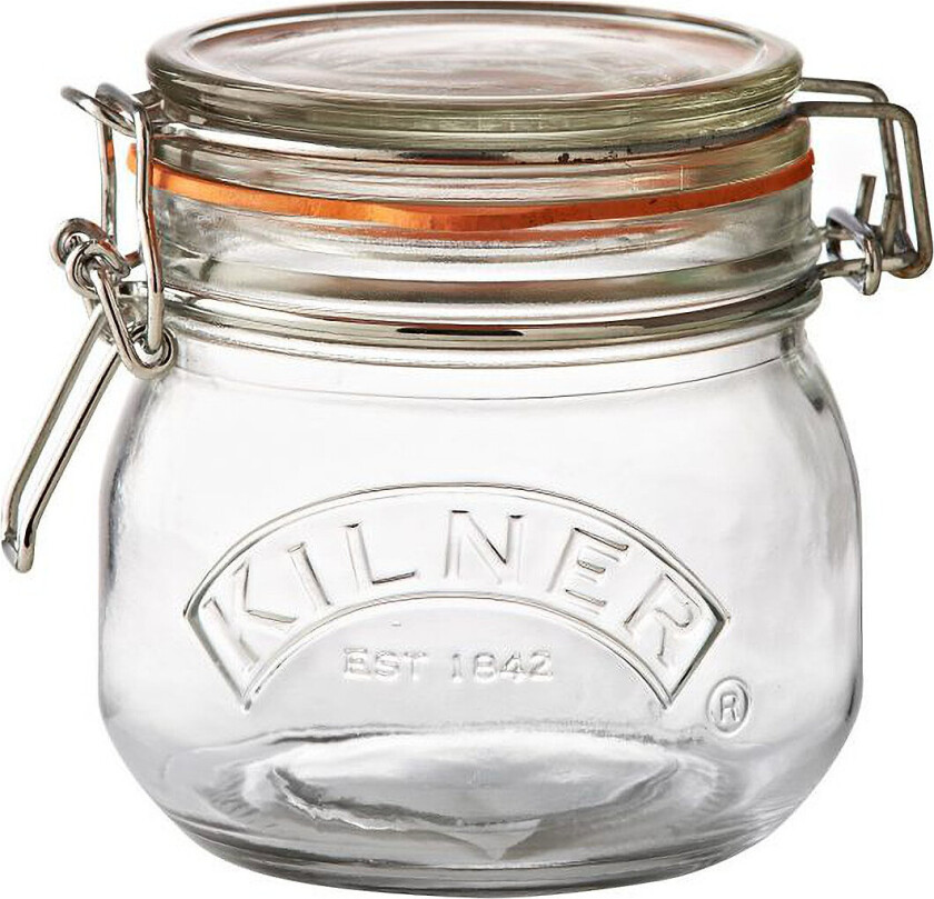 Round Clip Top Jar Home Kitchen Kitchen Storage Kitchen Jars Nude Kilner