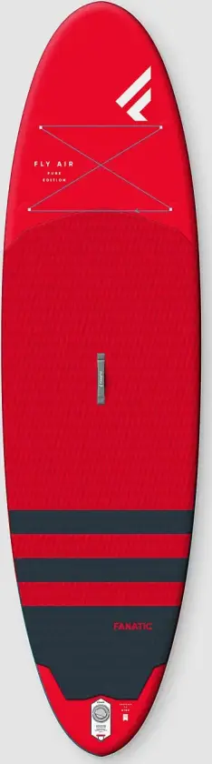 Fanatic Fly Air 10'8 SUP-Brett rød