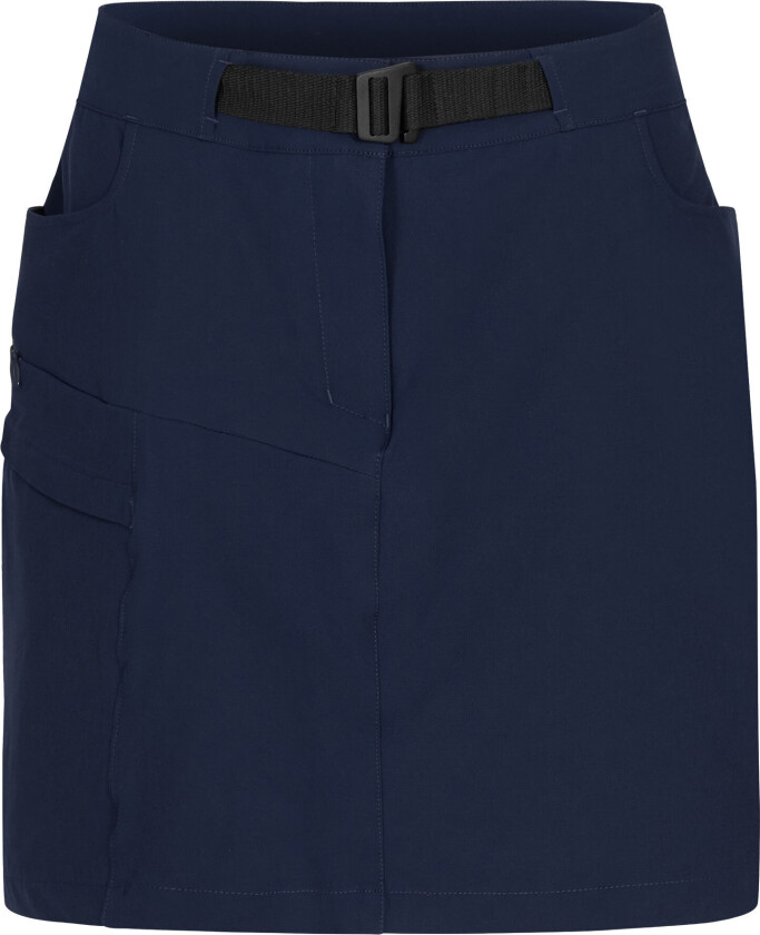 Women's Hunnebo Hiking Skort 36, Dark Navy