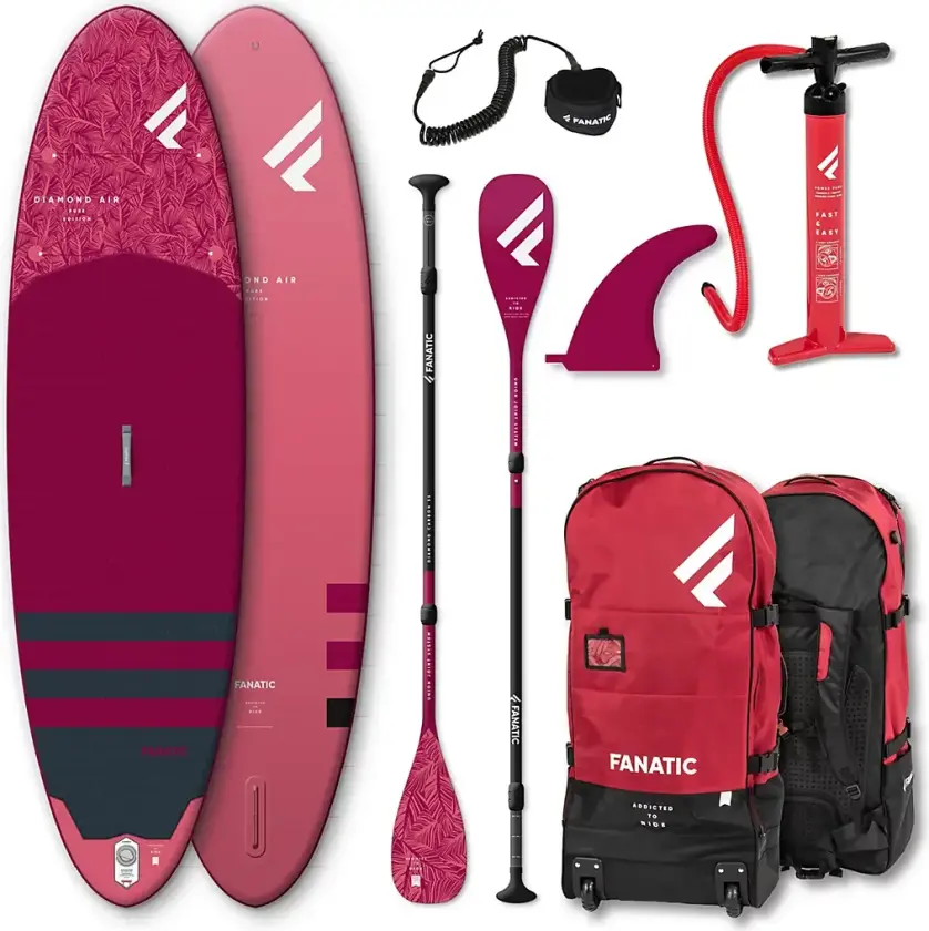Fanatic Package Diamond Air 10'4 SUP-Brett Set mønster
