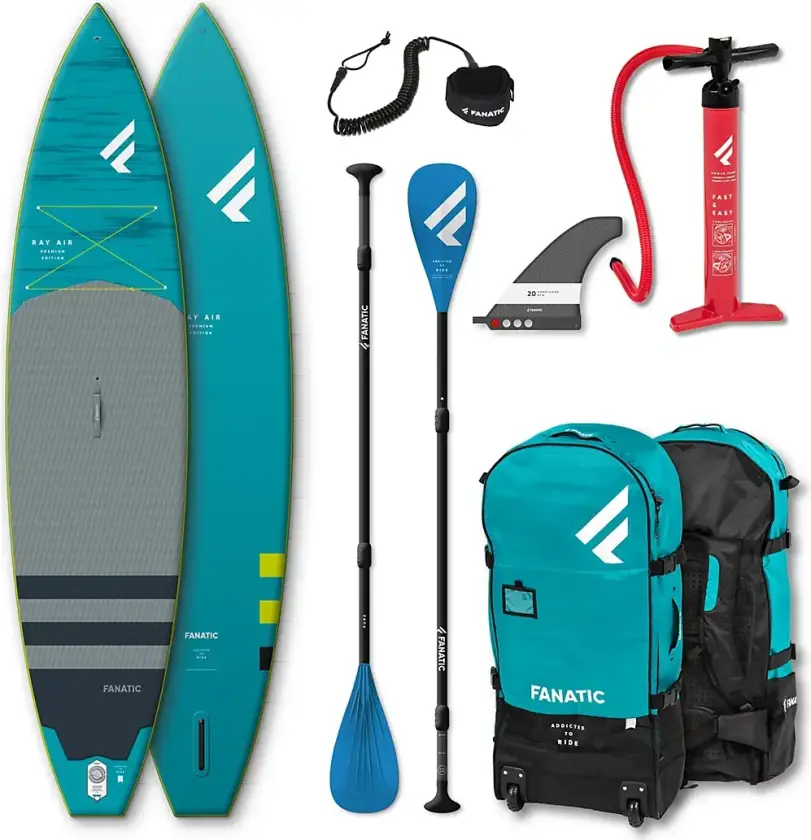 Fanatic Ray Air Package Premium Pure/12'6 SUP-Brett mønster