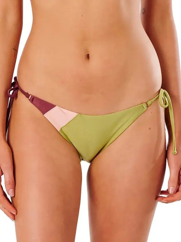 Tallows Tie Side Skimpy Bikinitruse grønn