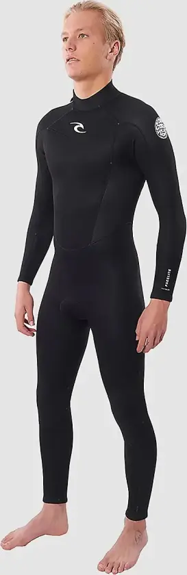 Freelite 3/2 Flatlock Back Zip Våtdrakt svart