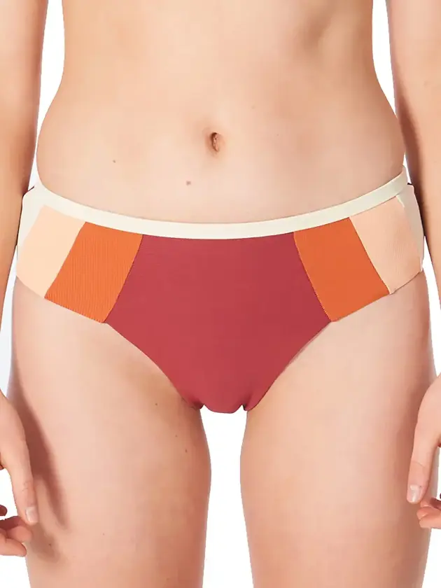 Golden Days Block Hi Chky Bikinitruse brun