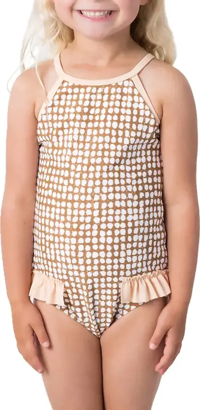 Mini Paradise Cove Kids Bikini Set gul