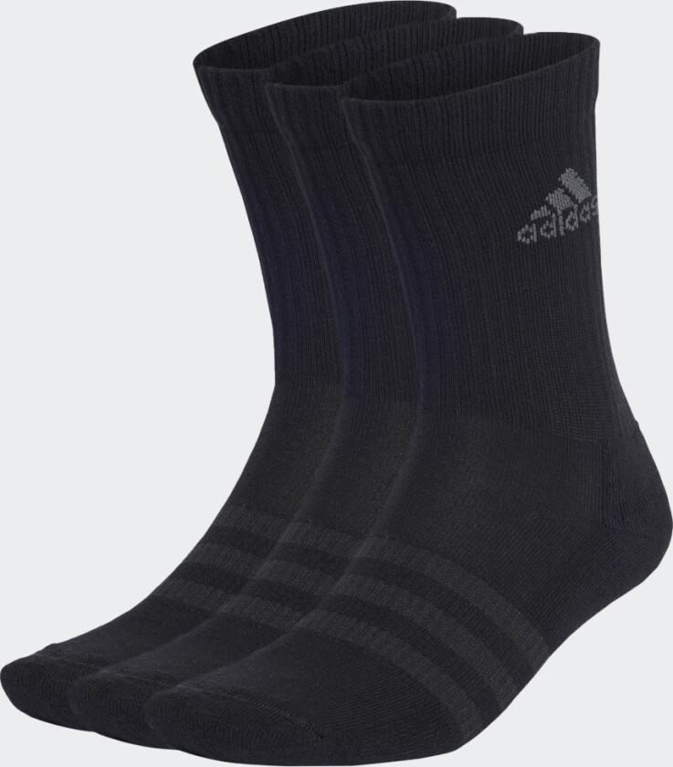 Cushioned Crew Sokker, 3 par
