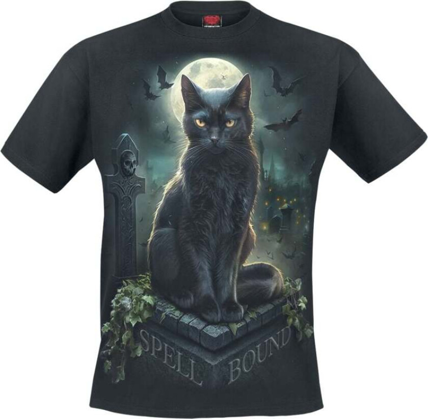 T-skjorte - Spell Bound - S til 4XL - Herrer - svart