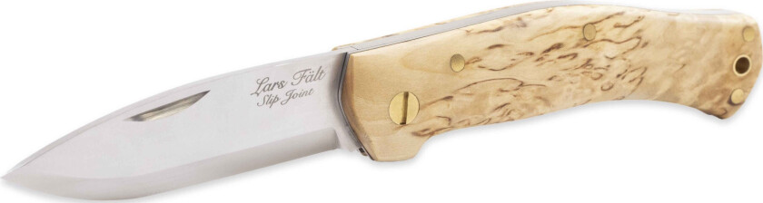 Lars Fält Slip Joint foldekniv, Masur/Scandi (icke-låsande)