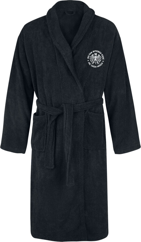 Badekåpe - Adler - S-M til XXL-3XL - Unisex - svart