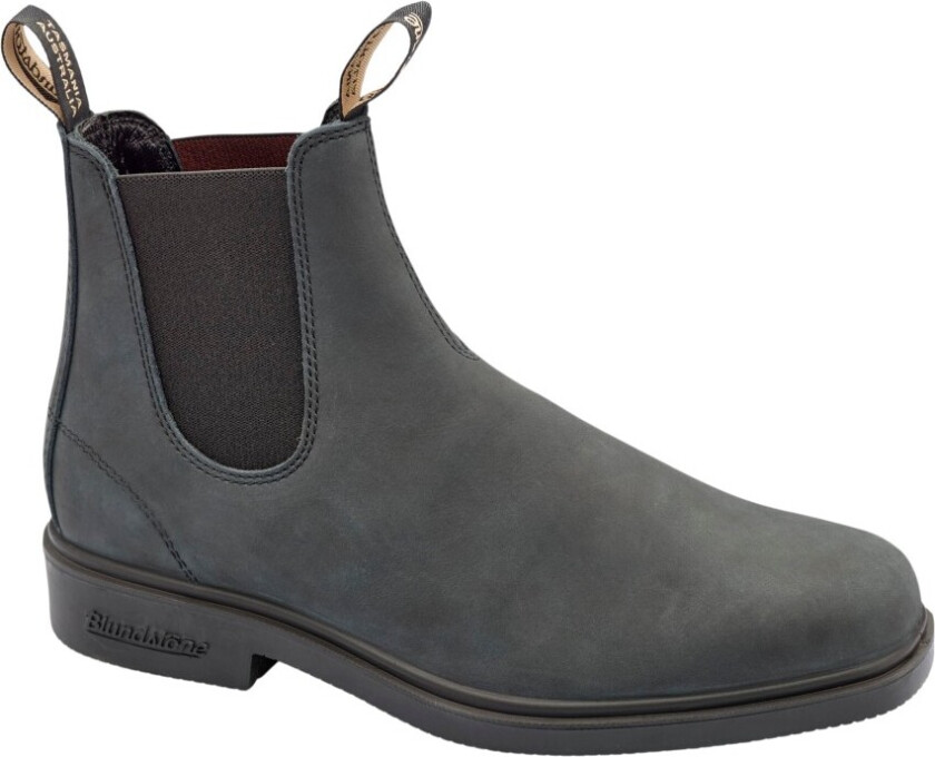 1308 Dress Chiseled Toe Boot Rustic Black Unisex