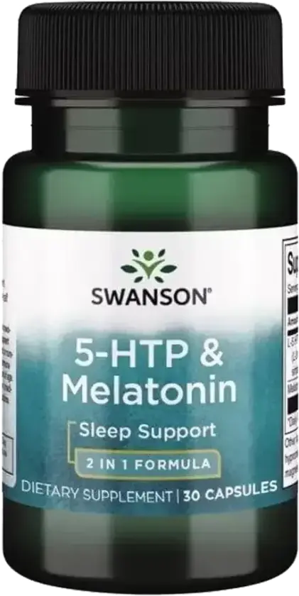 5-HTP 50mg & Melatonin 3mg - 30 kapsler