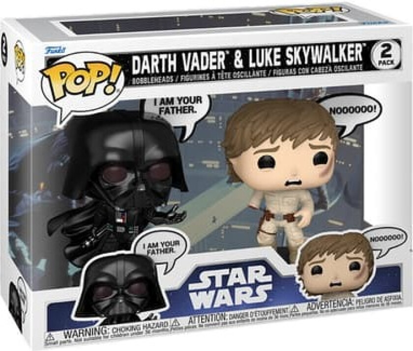 POP Star Wars actionfigursett (Vader & Luke, 2-pk)