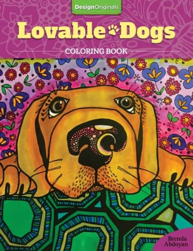 Lovable Dogs Coloring Book av Brenda Abdoyan